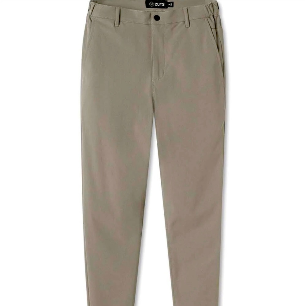 CUTS custom AO Joggers constructed with Versaknit™ fabric designed for mobility